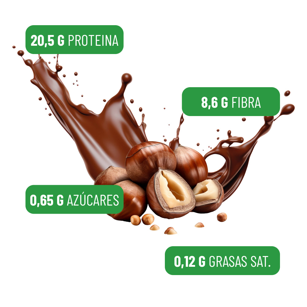 ProteinK Crema de cacao con avellanas