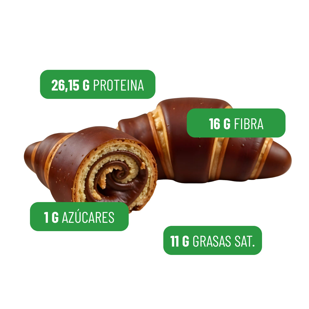 ProteinK Croissant Proteico sabor doble chocolate