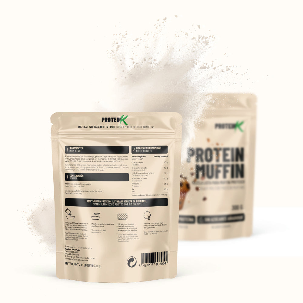 Muffin Mix proteica - ProteinK