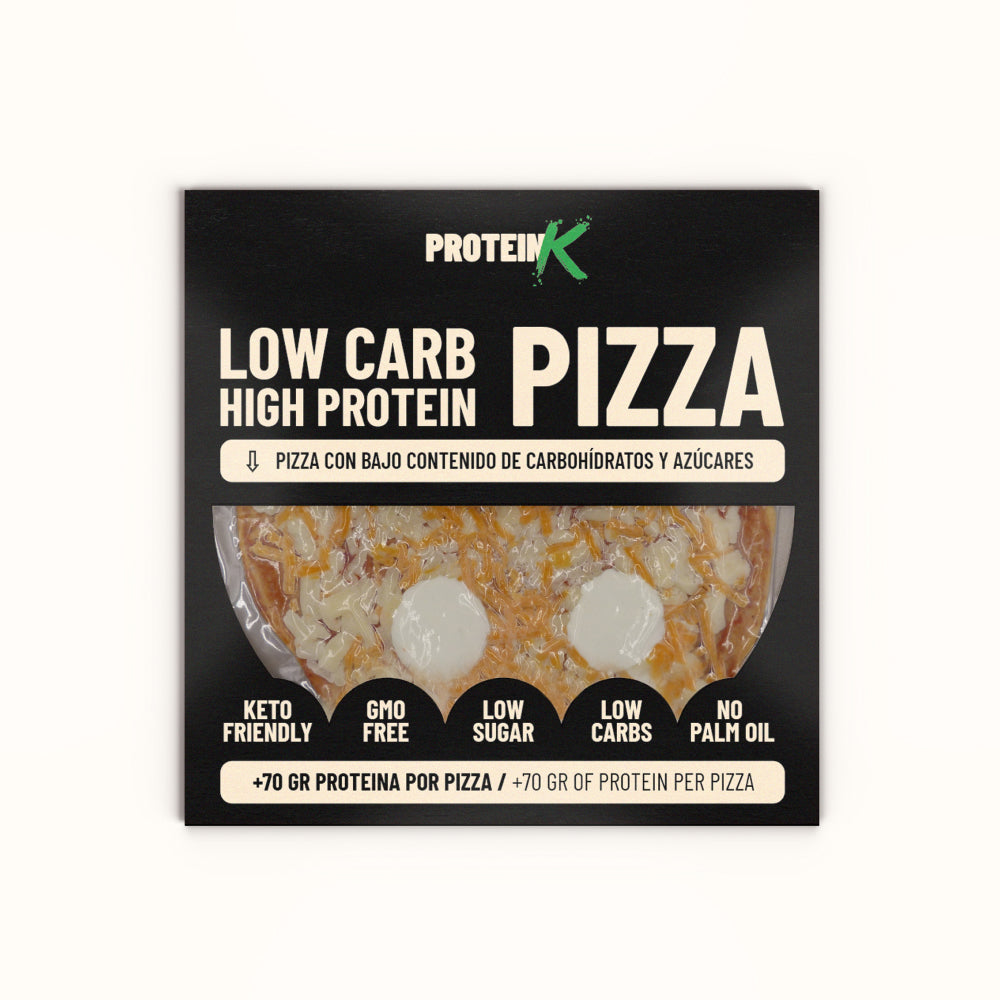 Pizza 3 quesos proteica - ProteinK