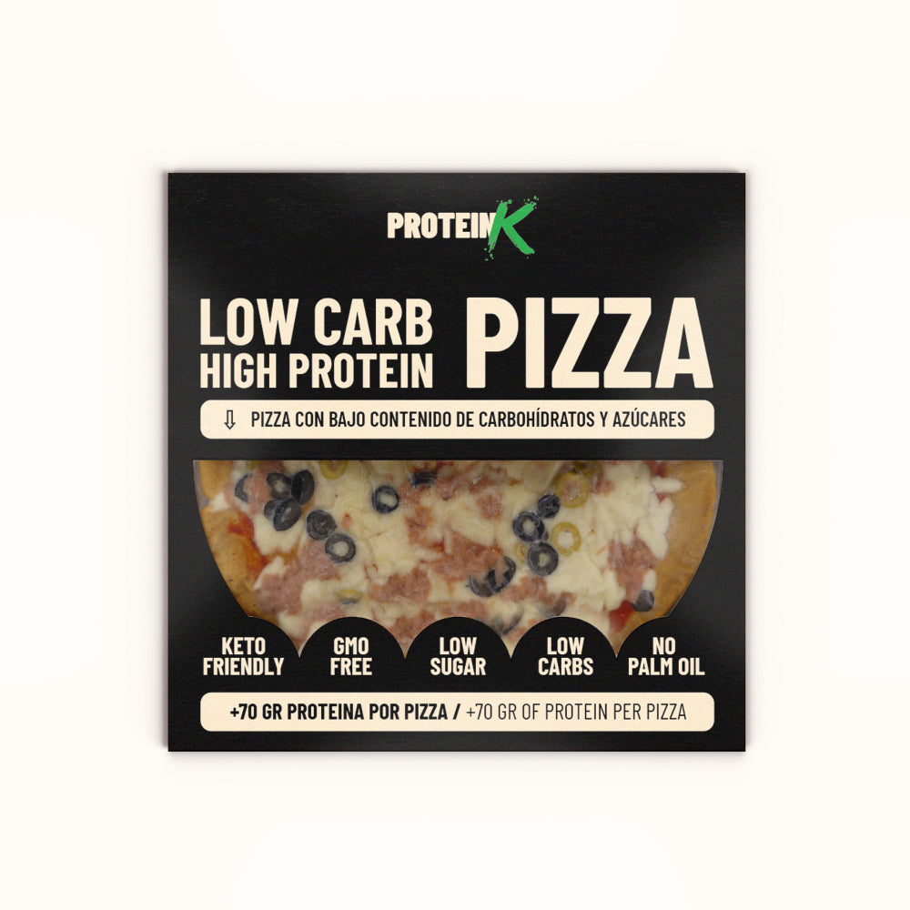 Pizza de atún proteica - ProteinK