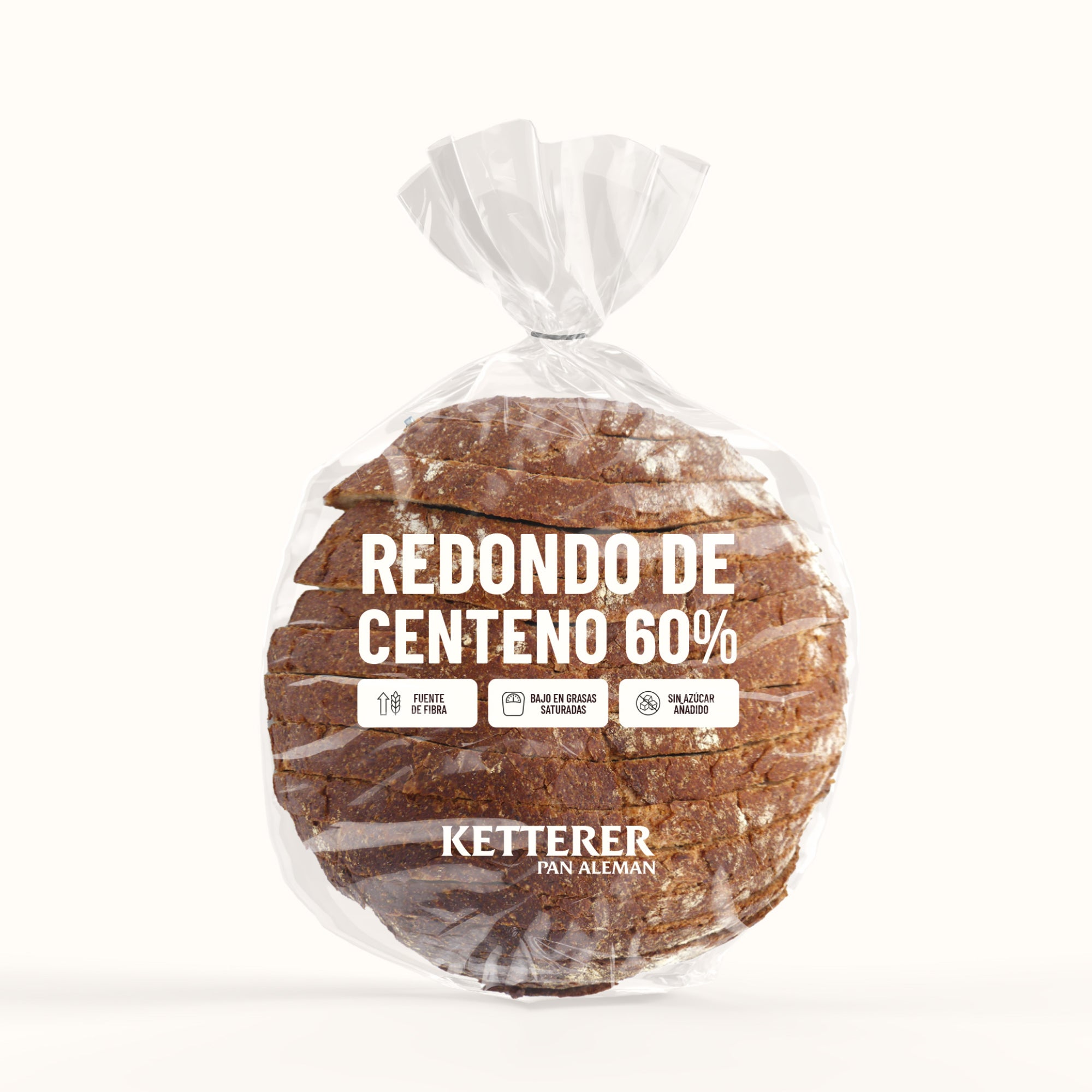 Pan Redondo de Centeno 60%