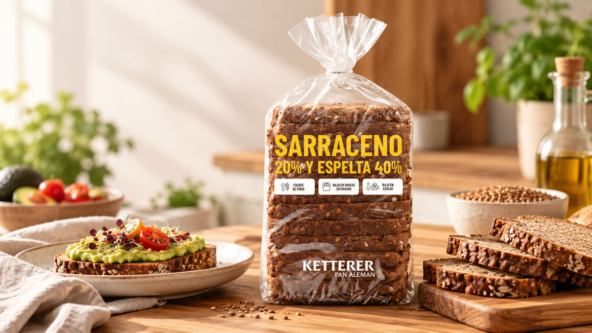 Pan de sarraceno: qué es, propiedades y por qué combinarlo con espelta