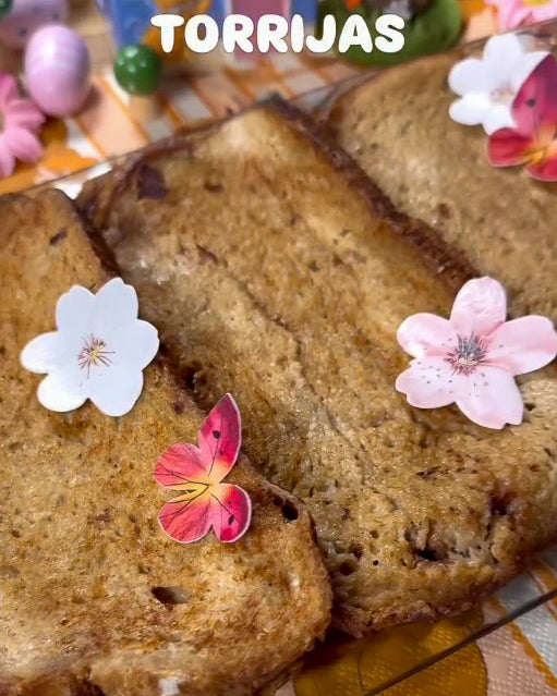 Torrijas con pan de centeno y crema de cacao: una receta de Semana Santa con ProteinK