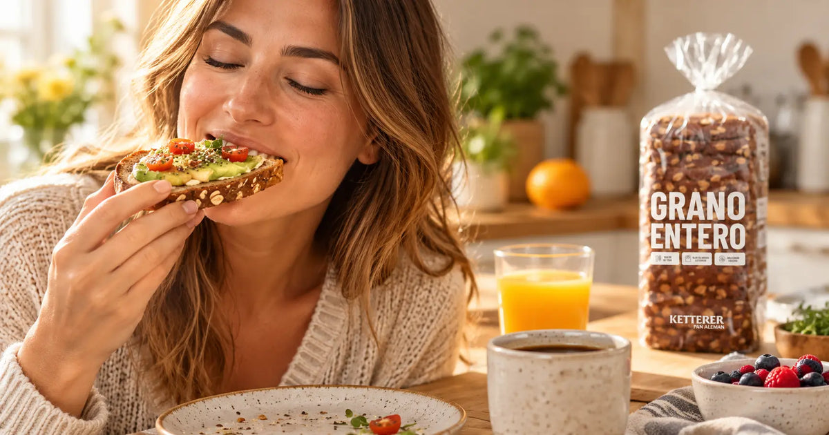 Pan de grano entero con avena: qué es y para quién