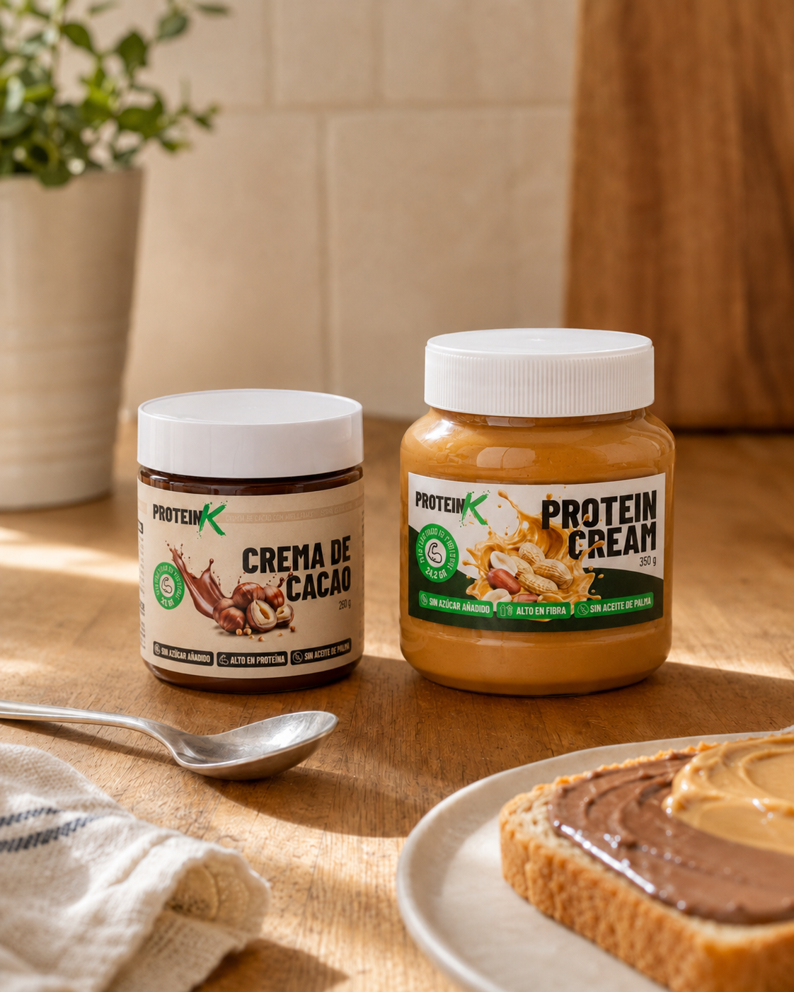 Qué crema proteica elegir si buscas poco azúcar y alto contenido en proteína
