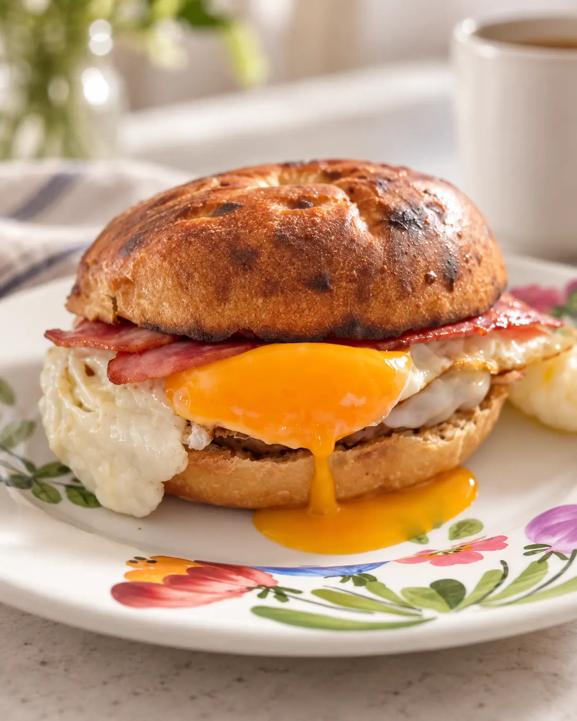 Hamburguesa completa con pan proteico ProteinK