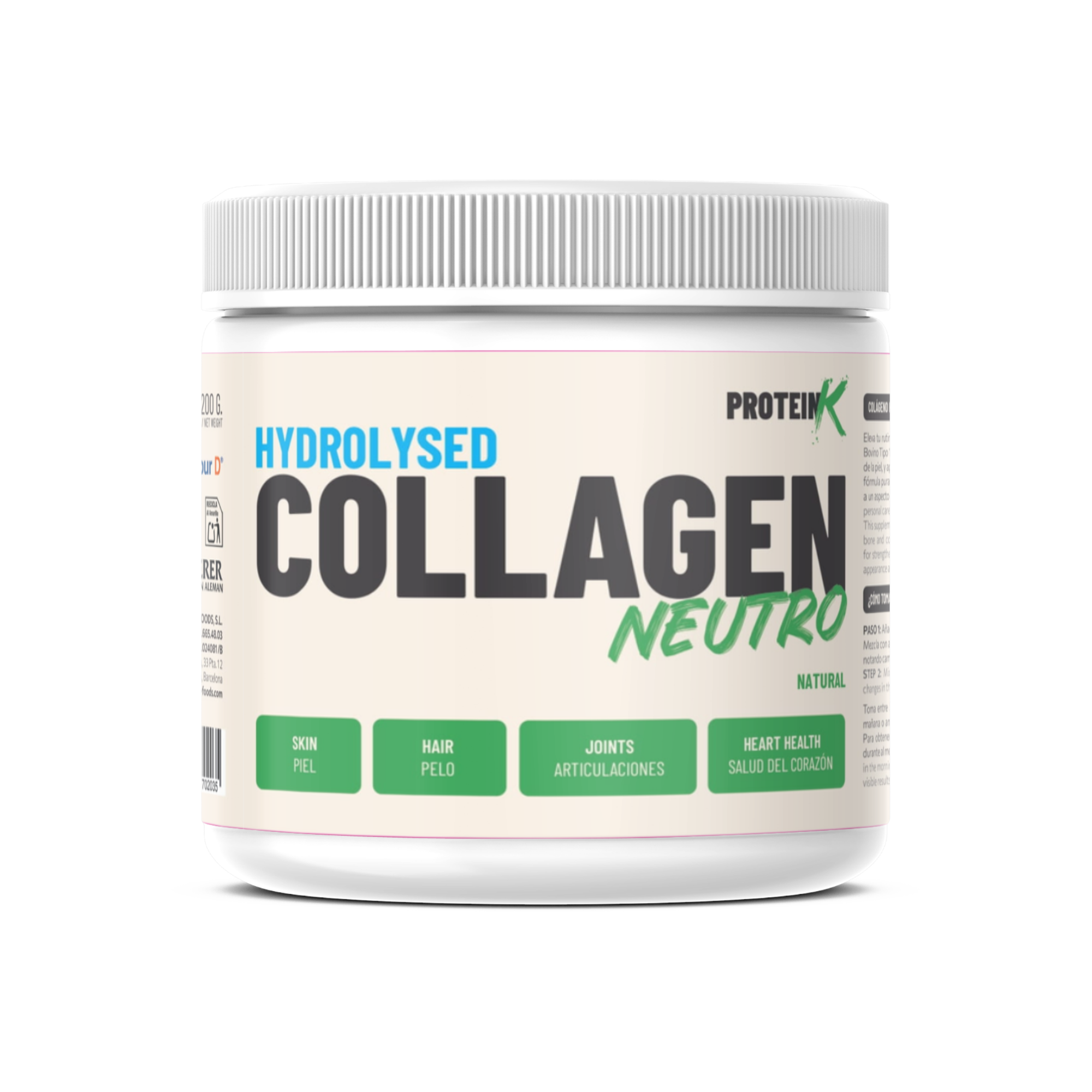 Colágeno Hidrolizado Neutro