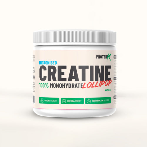 Creatina Monohidrato Sabor Lollipop - Deliciosa, Ideal para Rendimiento Deportivo ProteinK