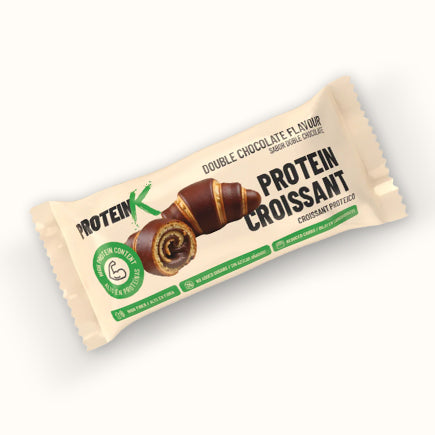 Croissant Proteico ProteinK Doble Chocolate 50g - Alto en Proteína, Snack Fitness