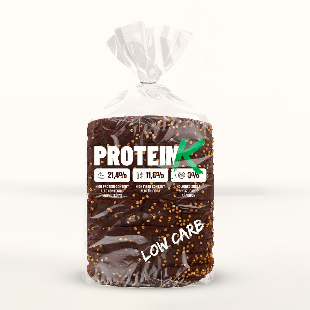 Pan de Proteínas ProteinK 450g - Alto en Proteína, Bajo en Carbohidratos