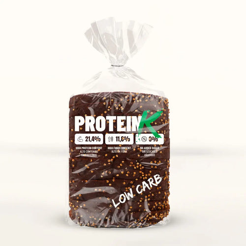 Pan de Proteínas ProteinK 450g - Alto en Proteína, Bajo en Carbohidratos ProteinK