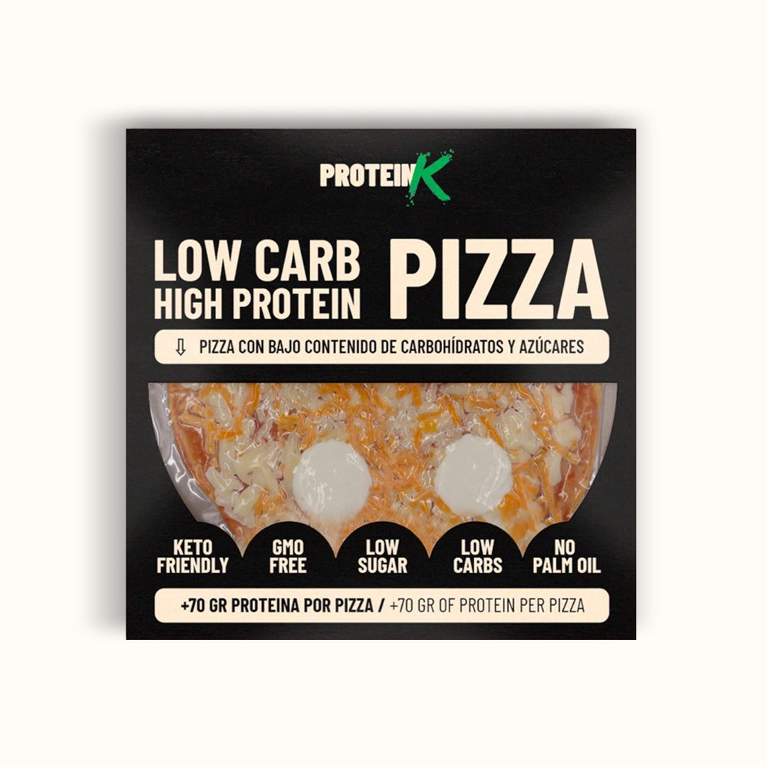 Pizza 3 quesos proteica - ProteinK