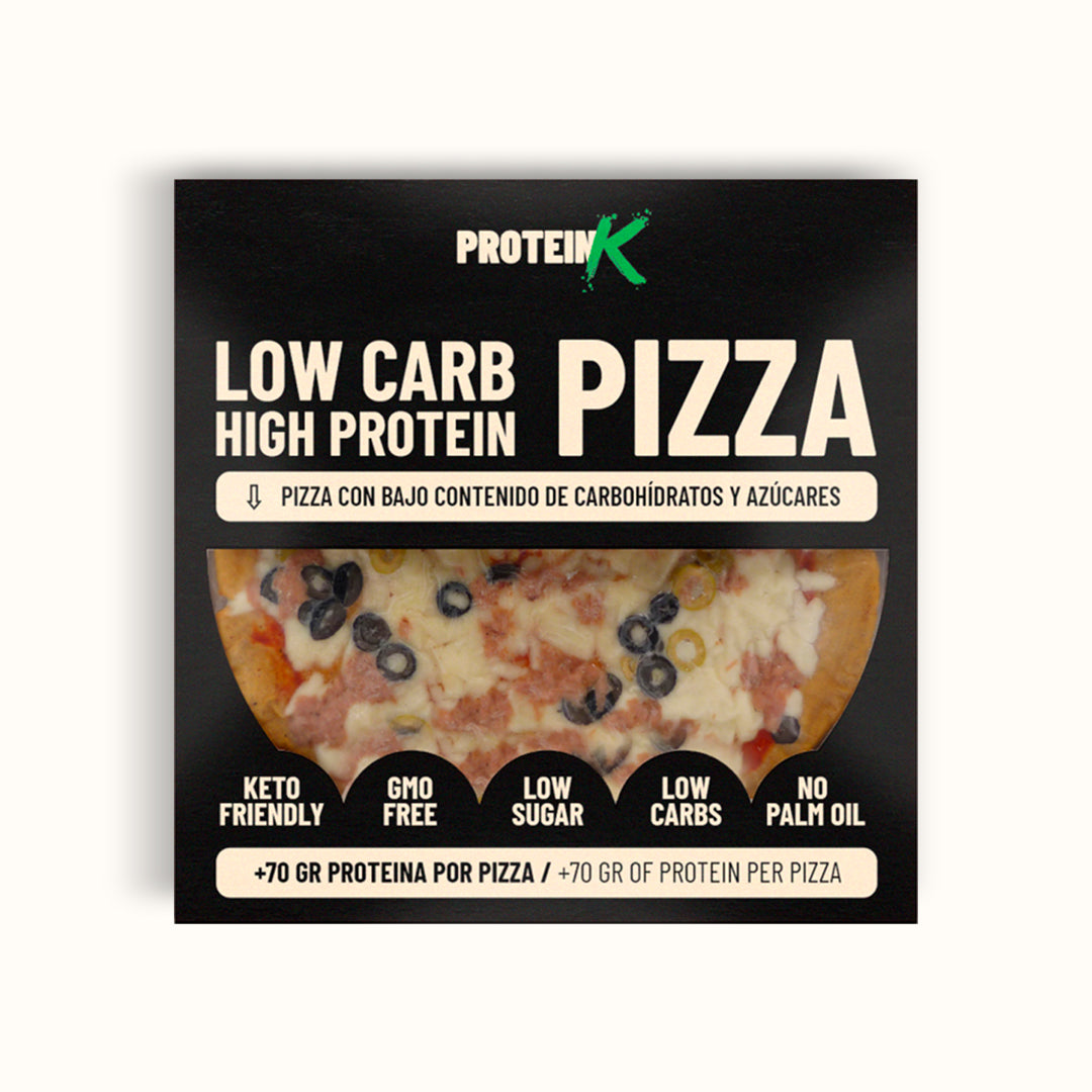 Pizza de atún proteica - ProteinK