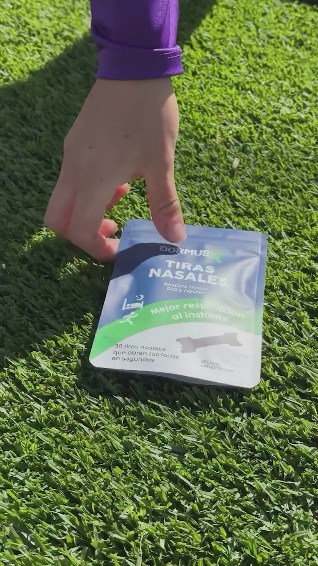 DormusK Nasal Strips - Improves Breathing, Deep Sleep and Athletic Performance