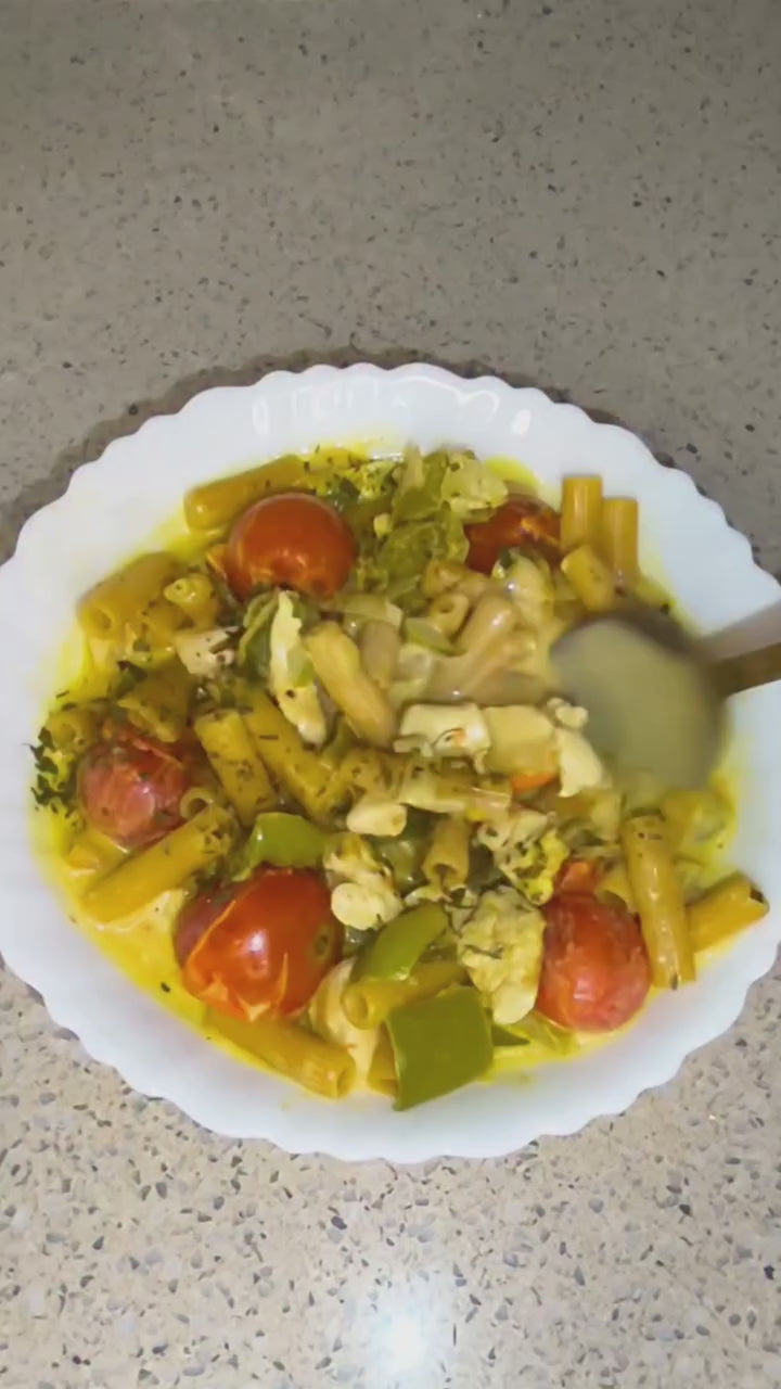 Pasta Proteica de Garbanzo Sedanini - 250 g Alta en Proteína y Fibra
